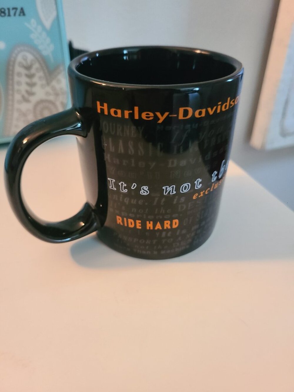 Harley Davidson Coffee Cup Its Not The Destination Its The Journey Official Merc